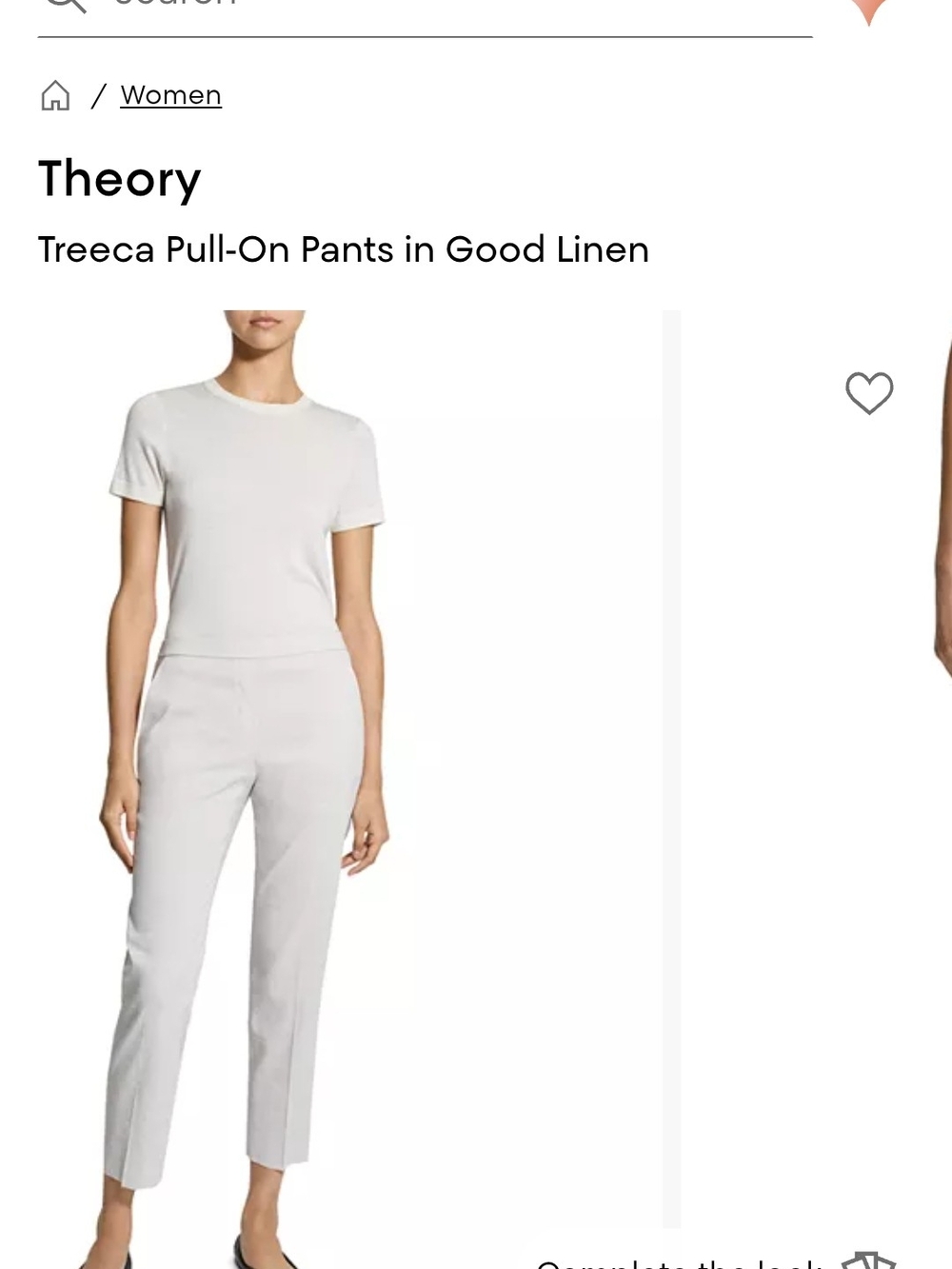 Theory Treeca Pull-On Cropped Pants NWT